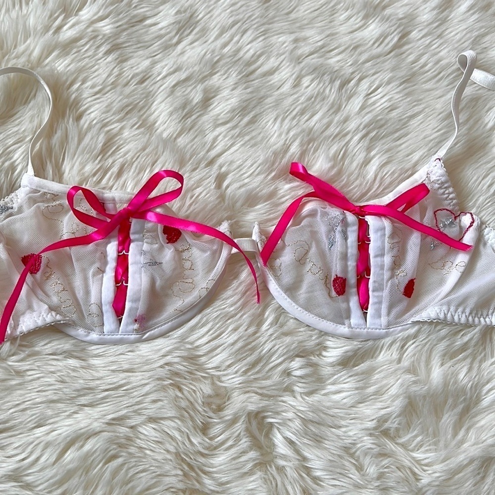 Shirley of Hollywood Heart Corset Bra